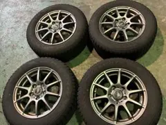 SCHNEIDER 205/60R16 スタッドレス6.5J+48 4本 - メルカリ