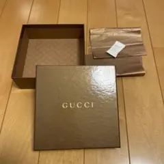 GUCCI ギフトボックス ブラウン 箱のみ