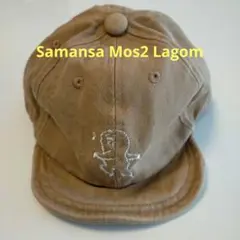 キッズ　4~6才　Samansa Mos2 Lagom　キャップ　帽子
