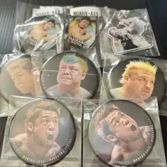 プロレスリング・ノア NOAH 征矢学 缶バッジ アクリルキーホルダー