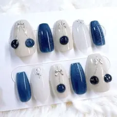 【現品】 マグネット × さくらんぼ ネイルチップ フルーツ No.18
