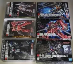 HG 1/144 シナンジュ&グスタフ・カール(ユニコーンVer.)&シナンジュ