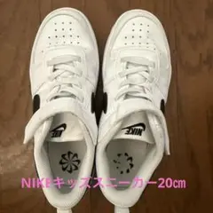 Nike キッズスニーカー ホワイト/ブラック