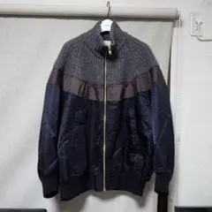 kolor 21AW ニットドッキングブルゾン ジャケット kolor 21AW ニットドッキングブルゾン ジャケット kolor 21AW ニット