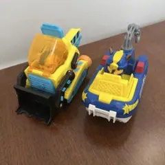 パウ・パトロール マリンポリスカー、マリンブルドーザー