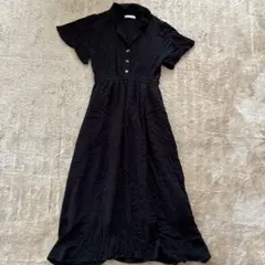 Lax Dan Tia 半袖ワンピース　レディースL ウエストスッキリ