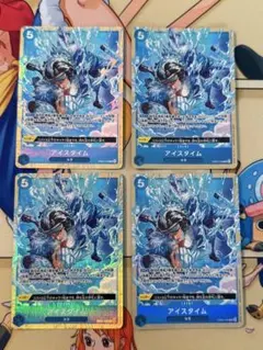 アイスタイム R パラレル eb04-028 プレミアムカードコレクション 4枚