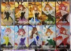 五等分の花嫁 Trio-Try-iT Figure バニー 10体