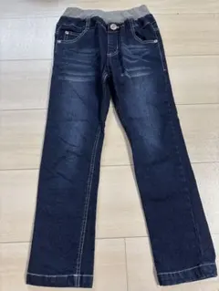 ダークブルーデニムパンツ 120cm