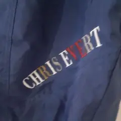 クリスエバート青のナイロンパンツスポーツ パンツ