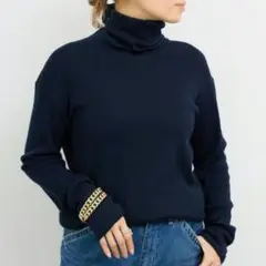 ドゥーズィエムクラス 23AW シアーリブタートルネックニット Deuxieme Classe（ドゥーズィエムクラス）の「EVERYDAY I LIKE