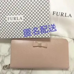 FURLA 長財布 ピンクリボン【袋付き・箱なし】