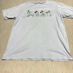 ユニクロ メンズ 半袖Tシャツ ミッキーマウス Lサイズ ブルー