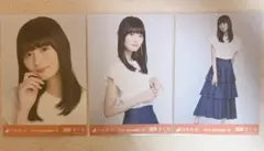 乃木坂46 遠藤さくら 生写真 フリルTシャツ 3種コンプ