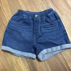 UNIQLO キッズ デニムショートパンツ 120