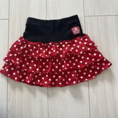 ドット柄スカート ミニーちゃん captain house