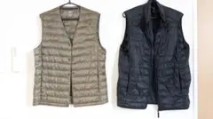 ユニクロ ウルトラライト ダウンベスト 2枚