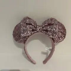 ディズニー　スパンコール　カチューシャ