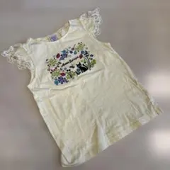 ANNA SUI mini ノースリーブ 130cm 猫 刺繍のサムネイル