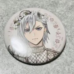 新品ツイステ　シルバー　缶バッジ