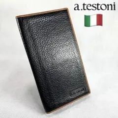 a.testoni薄型本革長財布・イタリア製・訳アリ（画像5枚目）のサムネイル