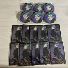 ツイステ フロイド 式典服 缶バッジ メタカ セット