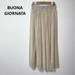 BUONA GIORNATA ボナジョルナータ プリーツ スカート 腰ゴムのサムネイル