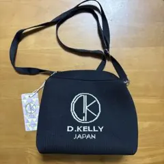 D.KELLY ブラック ショルダーバッグ