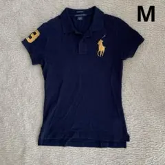 ラルフローレン ビッグポニー ポロシャツ M ザ スキニーポロ ネイビー 紺色