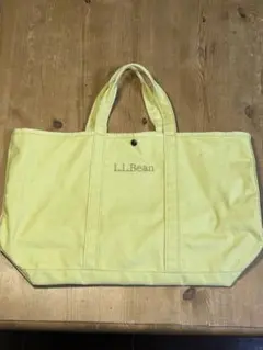 L.L.Beanアダムエロペ別注 トートバッグ　グローサリー　イエロー