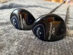 2本セット キャロウェイ Steelhead XR フェアウェイウッド レフティのサムネイル