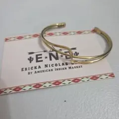 ENB エリッカニコラスビケイブラスバングル　レディース
