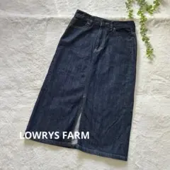 LOWRYS FARM デニムスカート　Ｍのサムネイル