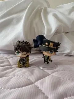 ジョジョワールド　フィギュアスタンド　空条承太郎　ジョルノ・ジョバァーナ