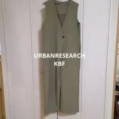 KBF オリーブグリーン ノースリーブオールインワン