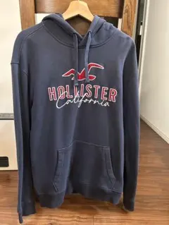 ホリスター　HOLLISTER パーカー　紺
