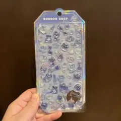 正規品!!ボンボンドロップシール☆よるねこ シャーベット