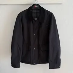 【美品】UNIQLO / ユーティリティショートブルゾン L ブラック