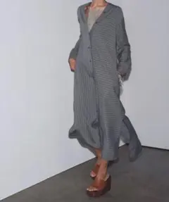 新品未使用☆ZARA オーバーサイズ シャツ ワンピース