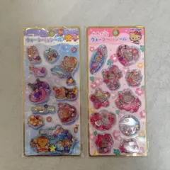 日焼けキティ　ウォーターシール　2個セット