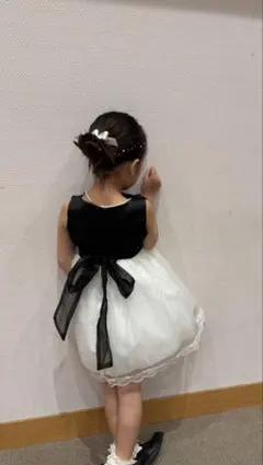 発表会　ドレス　女の子　120cm フォーマル　ボレロ付き
