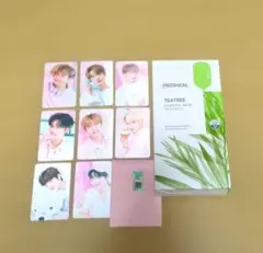 【公式/全員分】スキズ ナシフィック 3Dトレカ 8枚 ＋ メディヒールセット