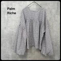 Palm Riche パームリシュ ブラウス ボリュームスリーブ 総柄のサムネイル