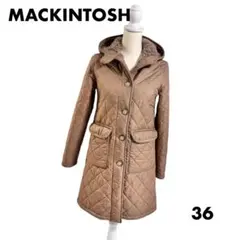 美品】マッキントッシュフィロソフィー ロング キルティングコート