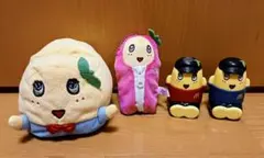 ふなっしー4個セット◆スマホスタンド・寝袋・ハッピーセット