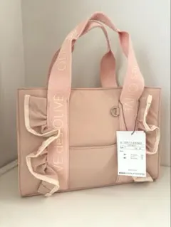 OLIVE des OLIVE フリルトートバッグ ピンクのサムネイル