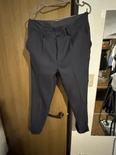 【Mサイズ 美品】MR. OLIVE レトロポリエステル チャコールグレー