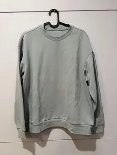 無印良品　グリーン　トレーナー　 Mサイズのサムネイル
