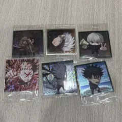 呪術廻戦　にふぉるめーしょん シールウエハース 極レア 虎杖 五条