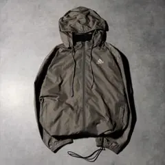 90s adidas shell jacket 短丈 ドローコード y2k